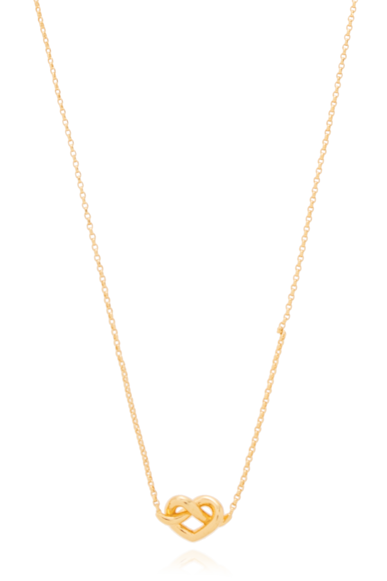 Kate spade hot sale logo necklace